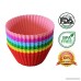 Silicone Baking Cups/Cupcake Liners/Muffin Cups | Superior Quality | No BPA | Ebook Included - B00LR84HXA